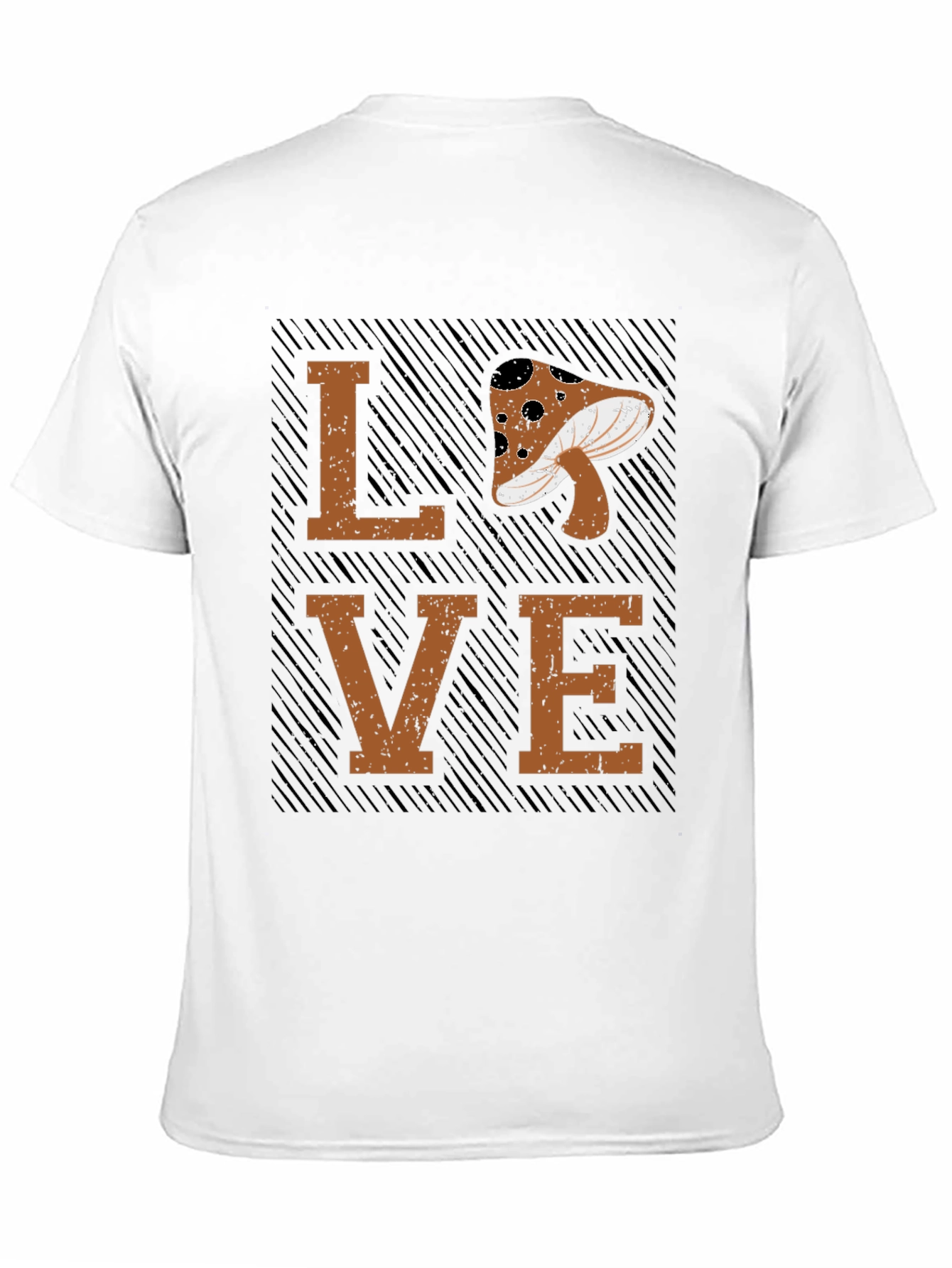 Mushroom LOVE Graphic Tee - Unisex Casual Top