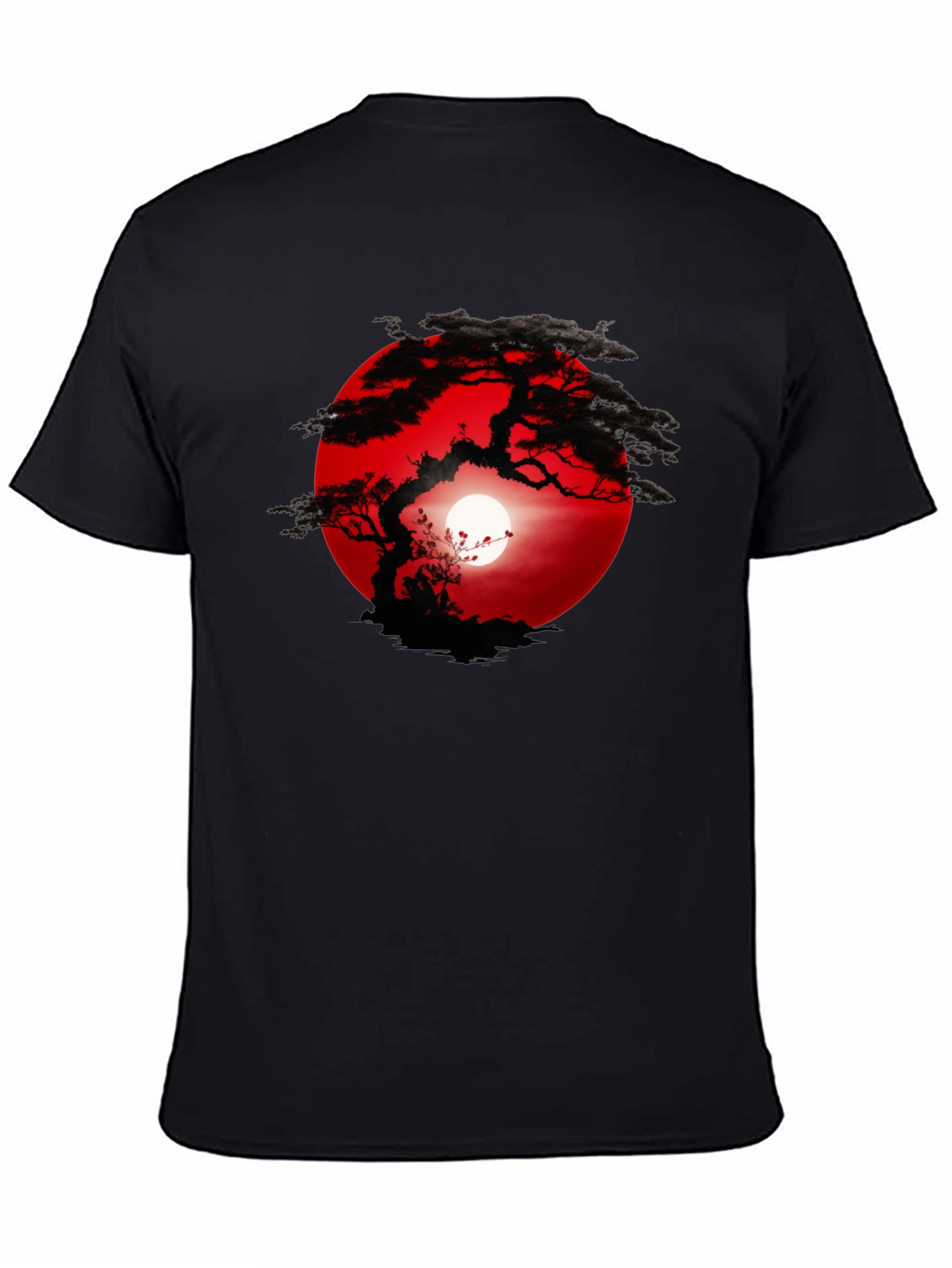 Bonsai Sunset T-Shirt - Unique Graphic Tee