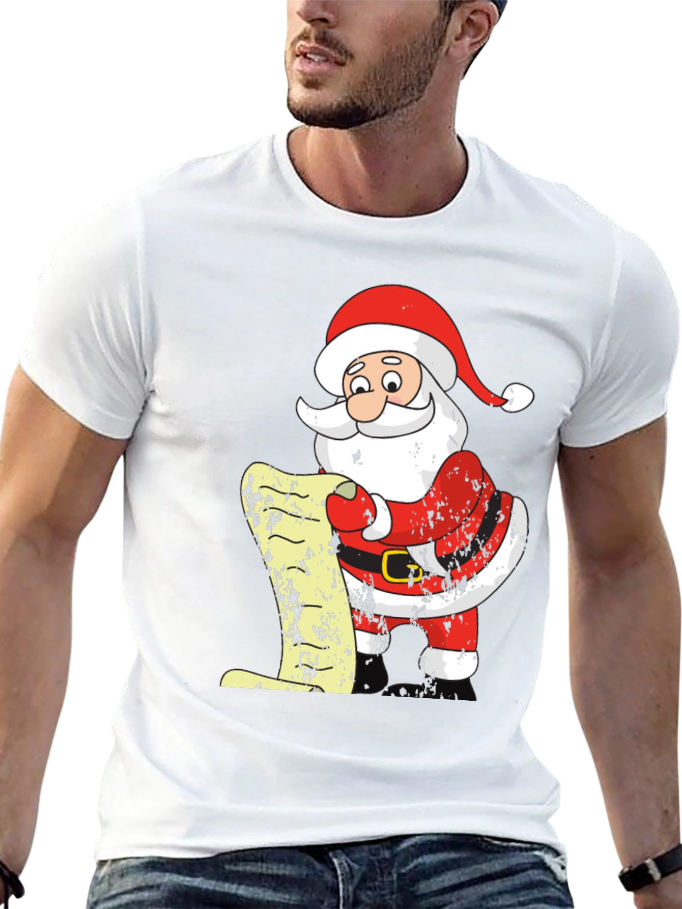 Santas List T-Shirt - Holiday Cheer
