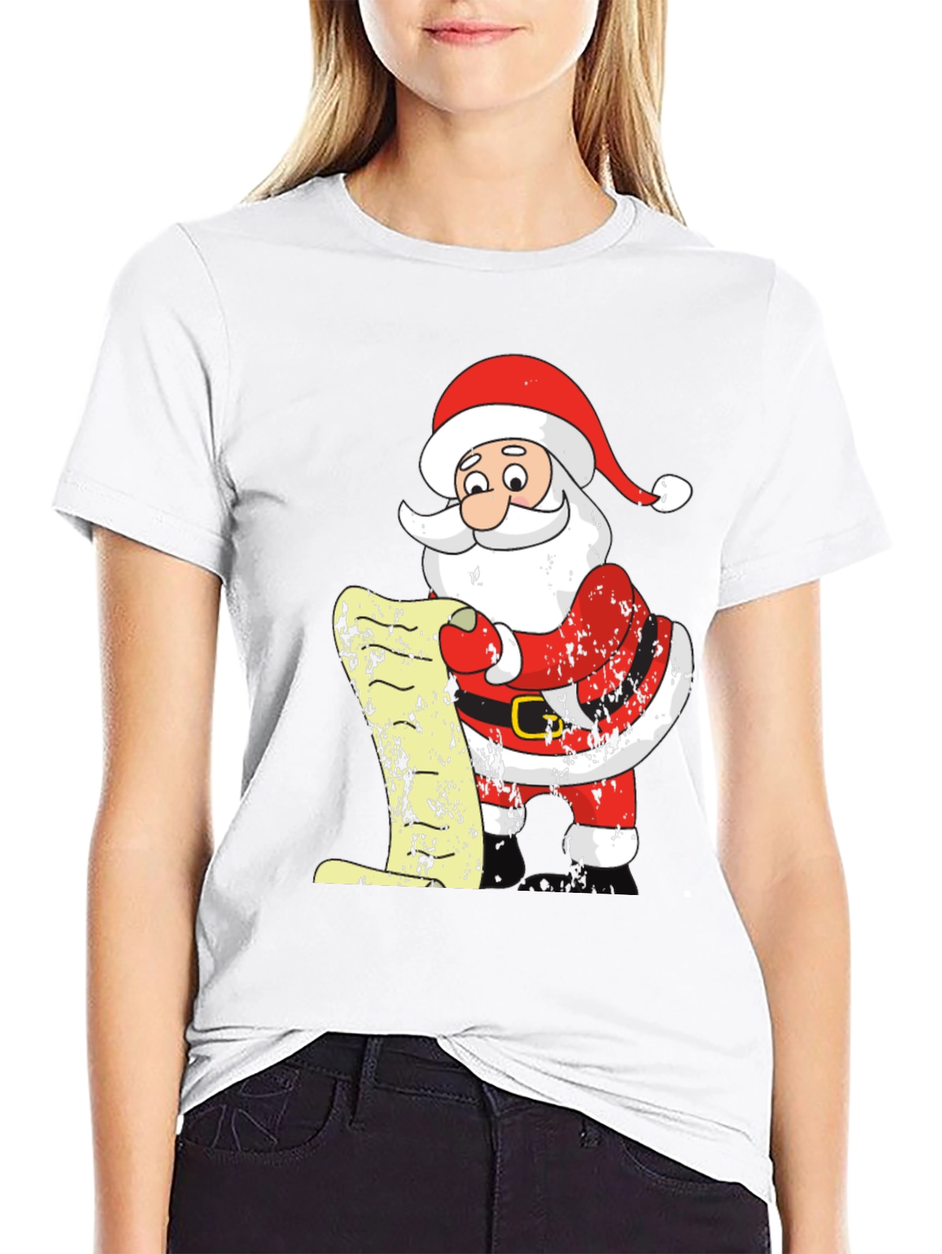 Santas List T-Shirt - Holiday Cheer