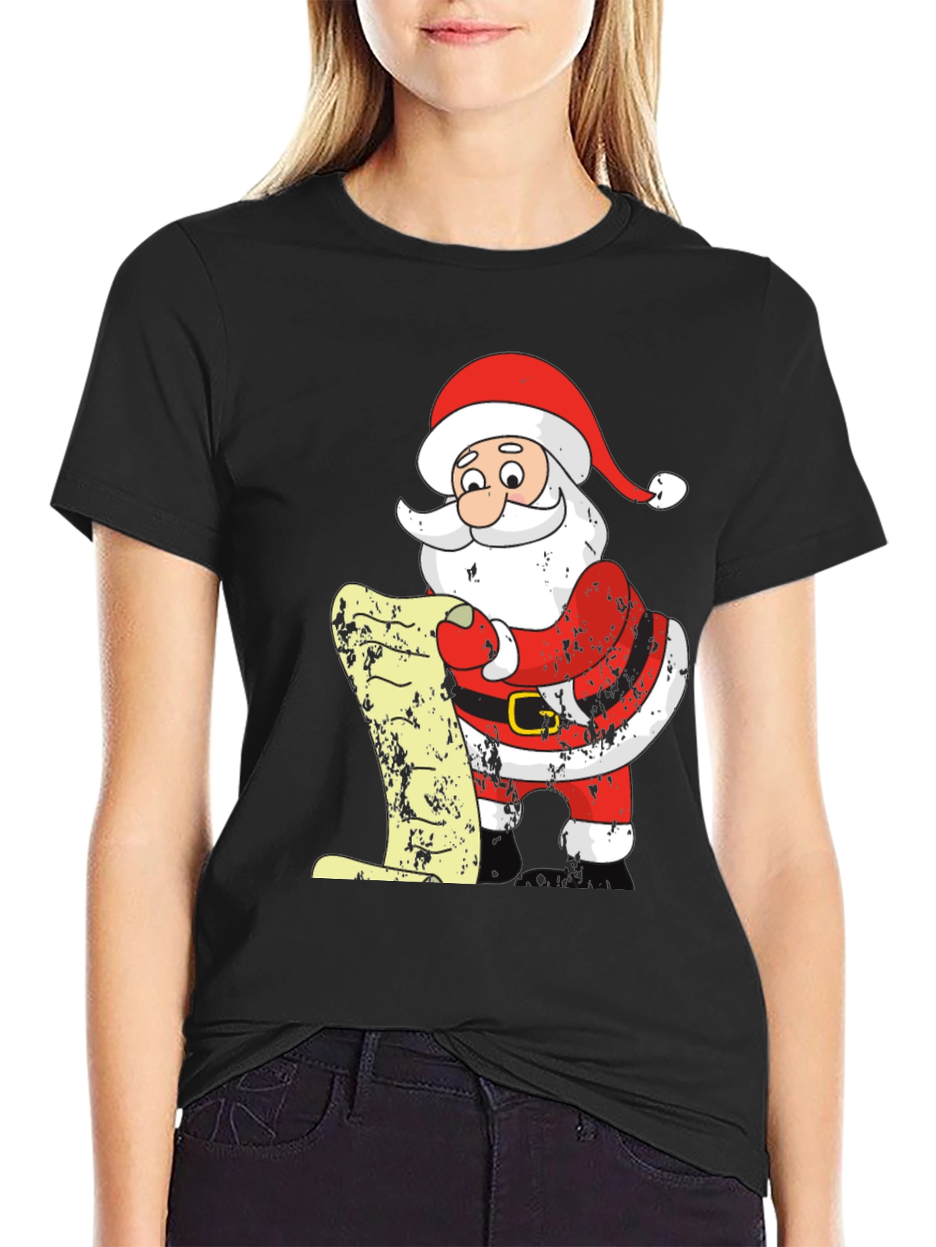 Santas List T-Shirt - Holiday Cheer