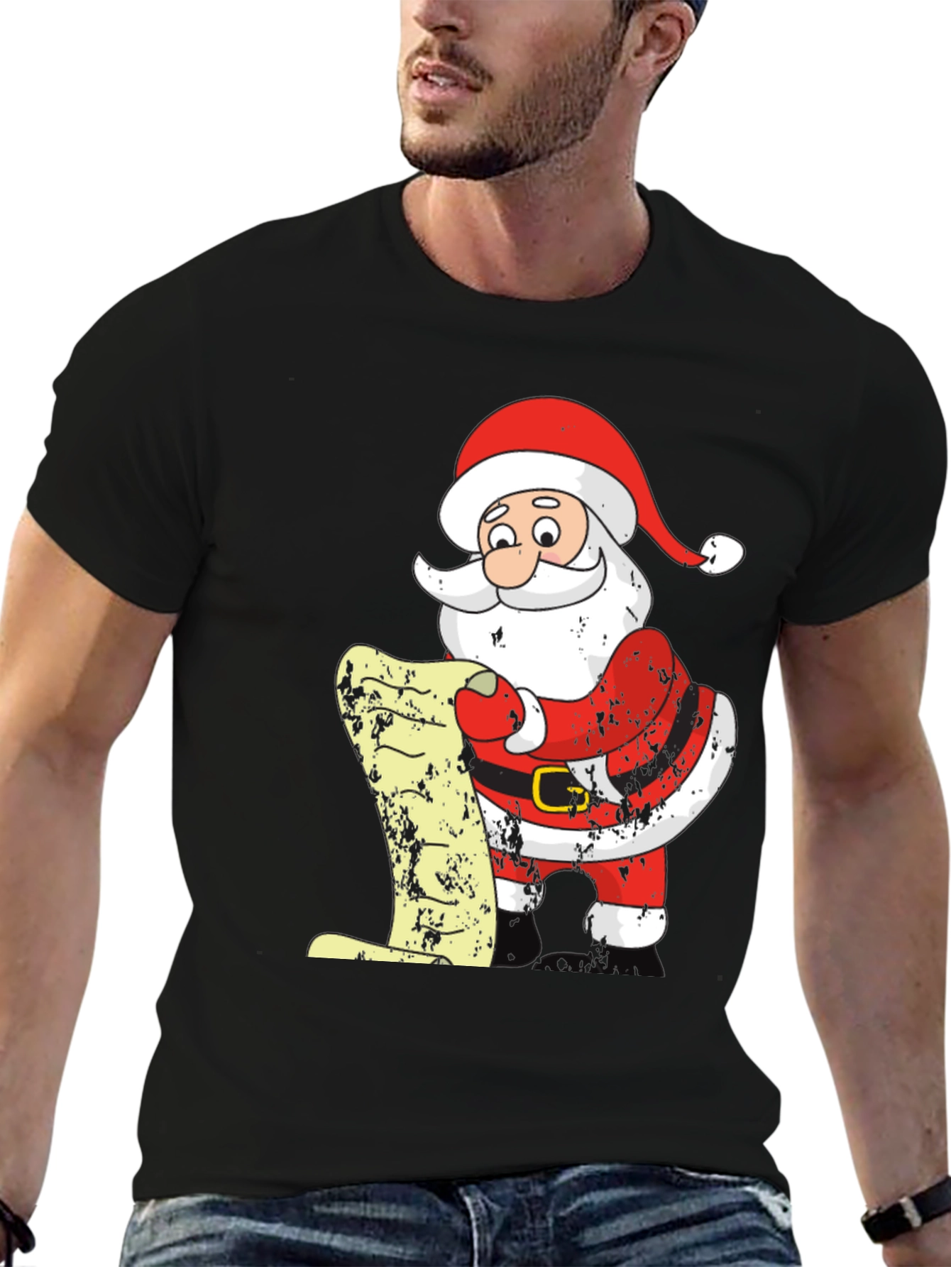 Santas List T-Shirt - Holiday Cheer