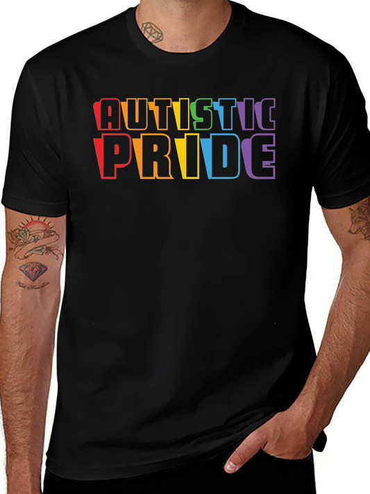 Autistic Pride Graphic T-Shirt