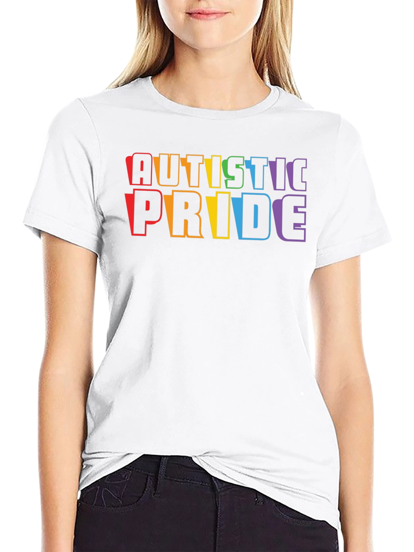 Autistic Pride Graphic T-Shirt