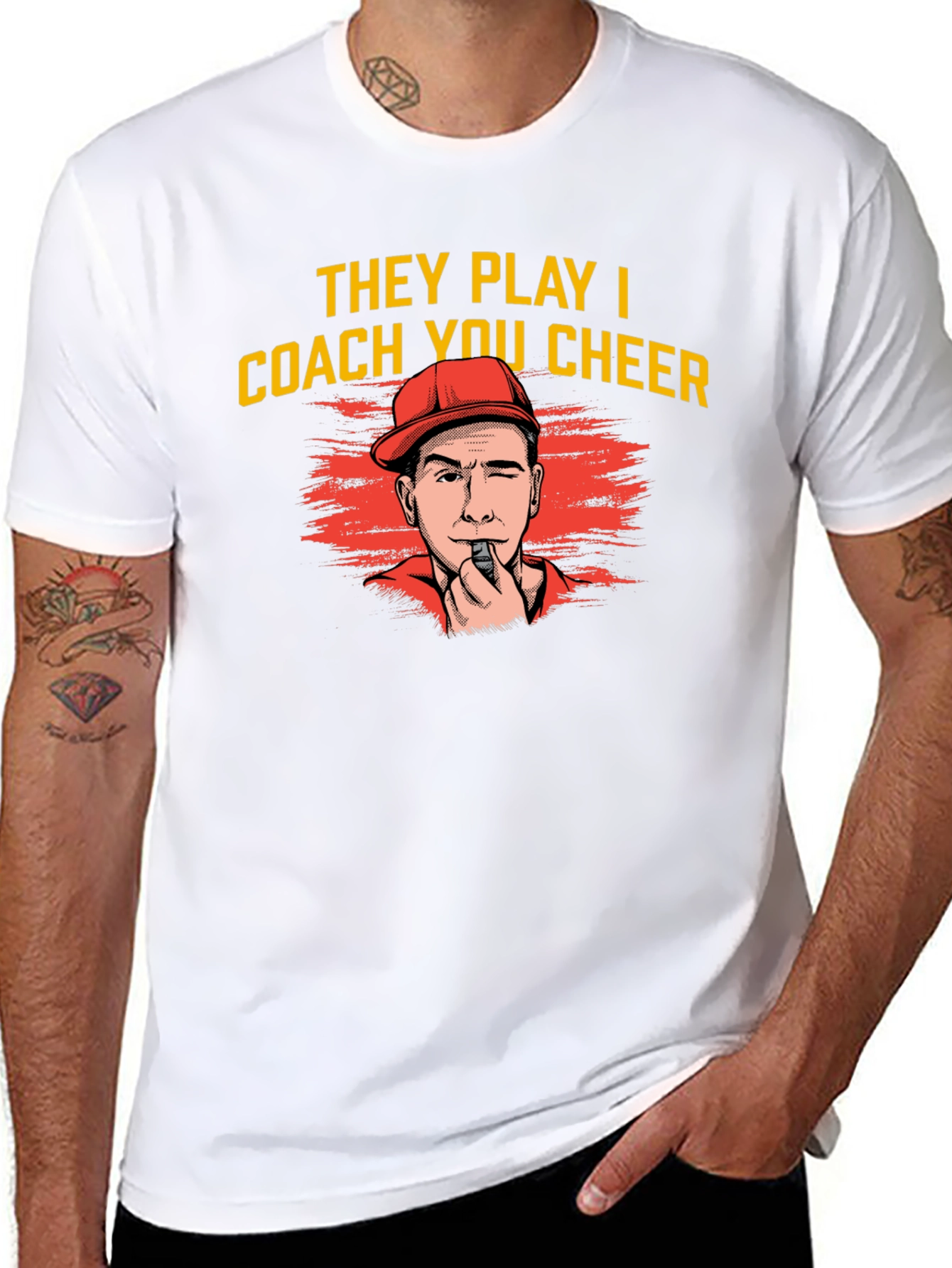 Coach You Cheer Graphic T-Shirt