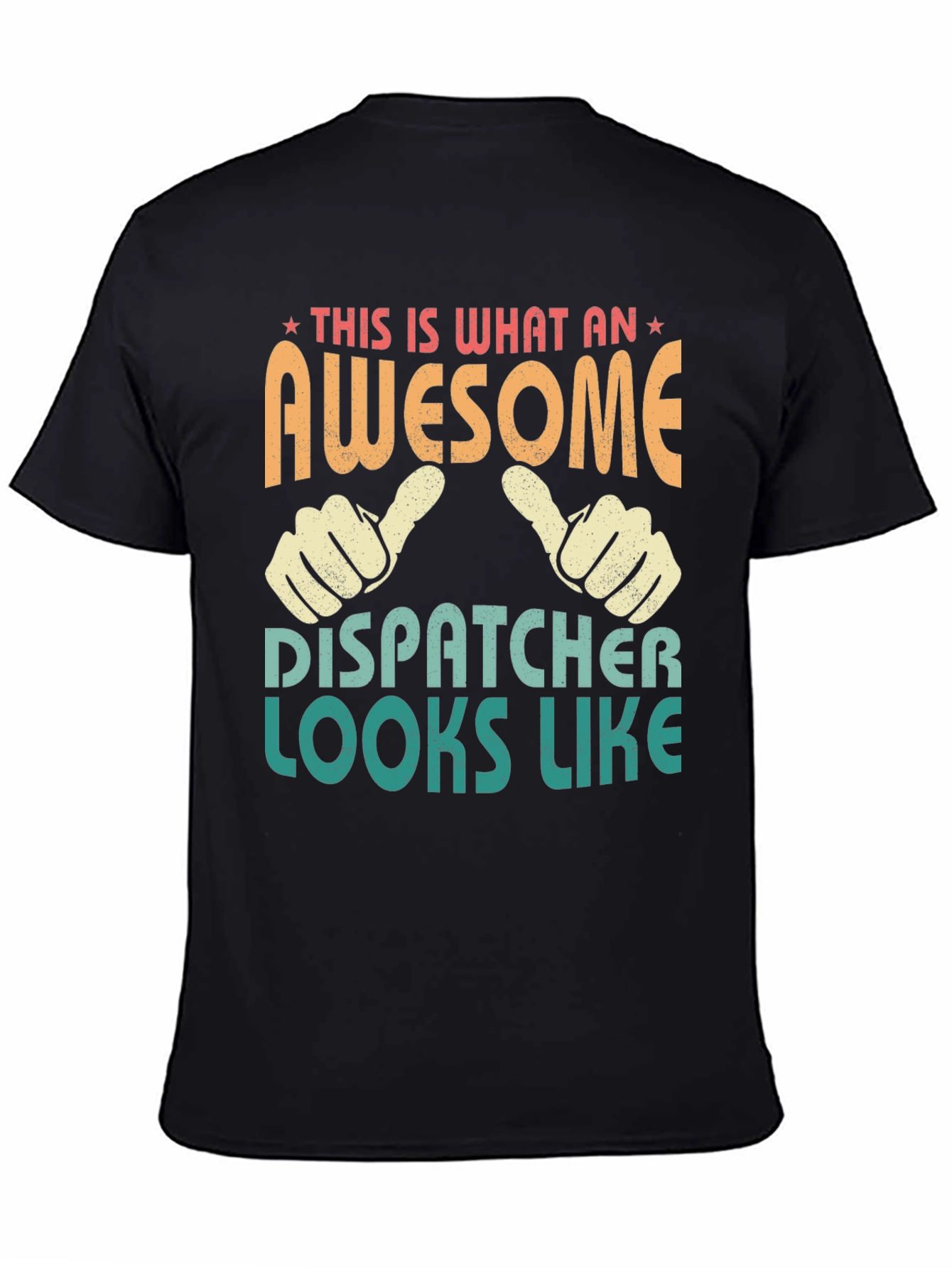 Awesome Dispatcher T-Shirt: Novelty Gift for Professionals