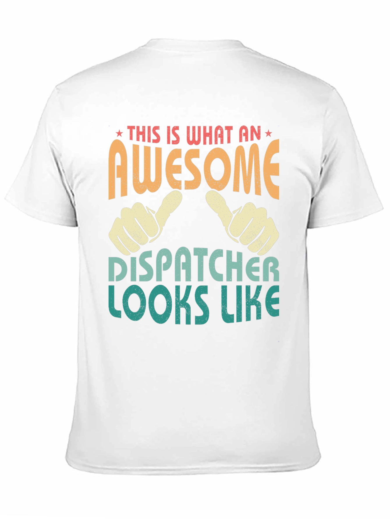 Awesome Dispatcher T-Shirt: Novelty Gift for Professionals