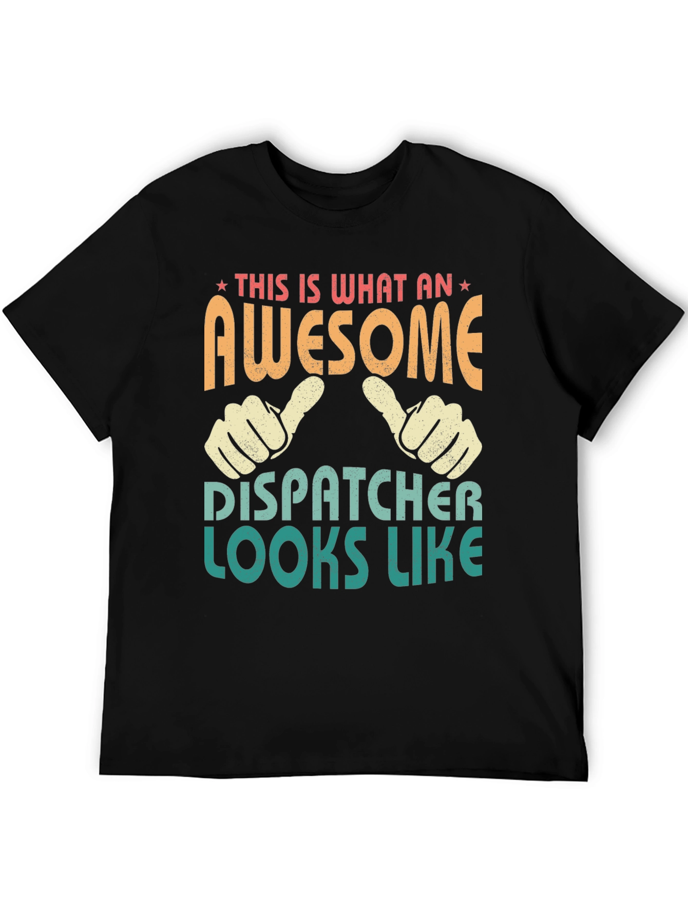Awesome Dispatcher T-Shirt: Novelty Gift for Professionals