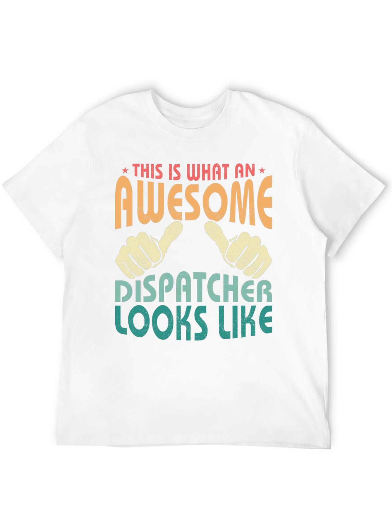 Awesome Dispatcher T-Shirt: Novelty Gift for Professionals