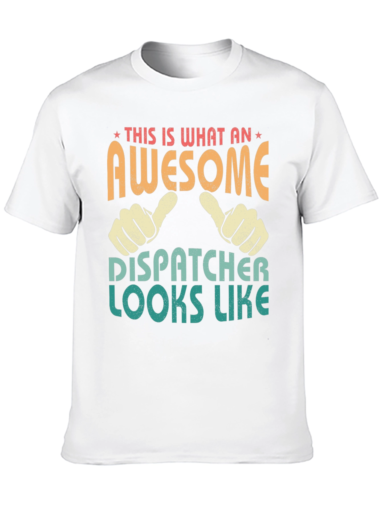 Awesome Dispatcher T-Shirt: Novelty Gift for Professionals
