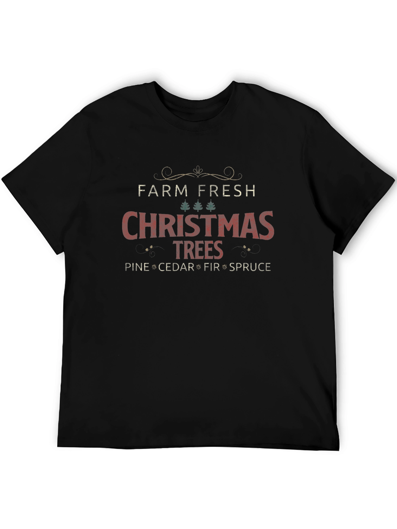 Farm Fresh Christmas Trees Graphic T-Shirt