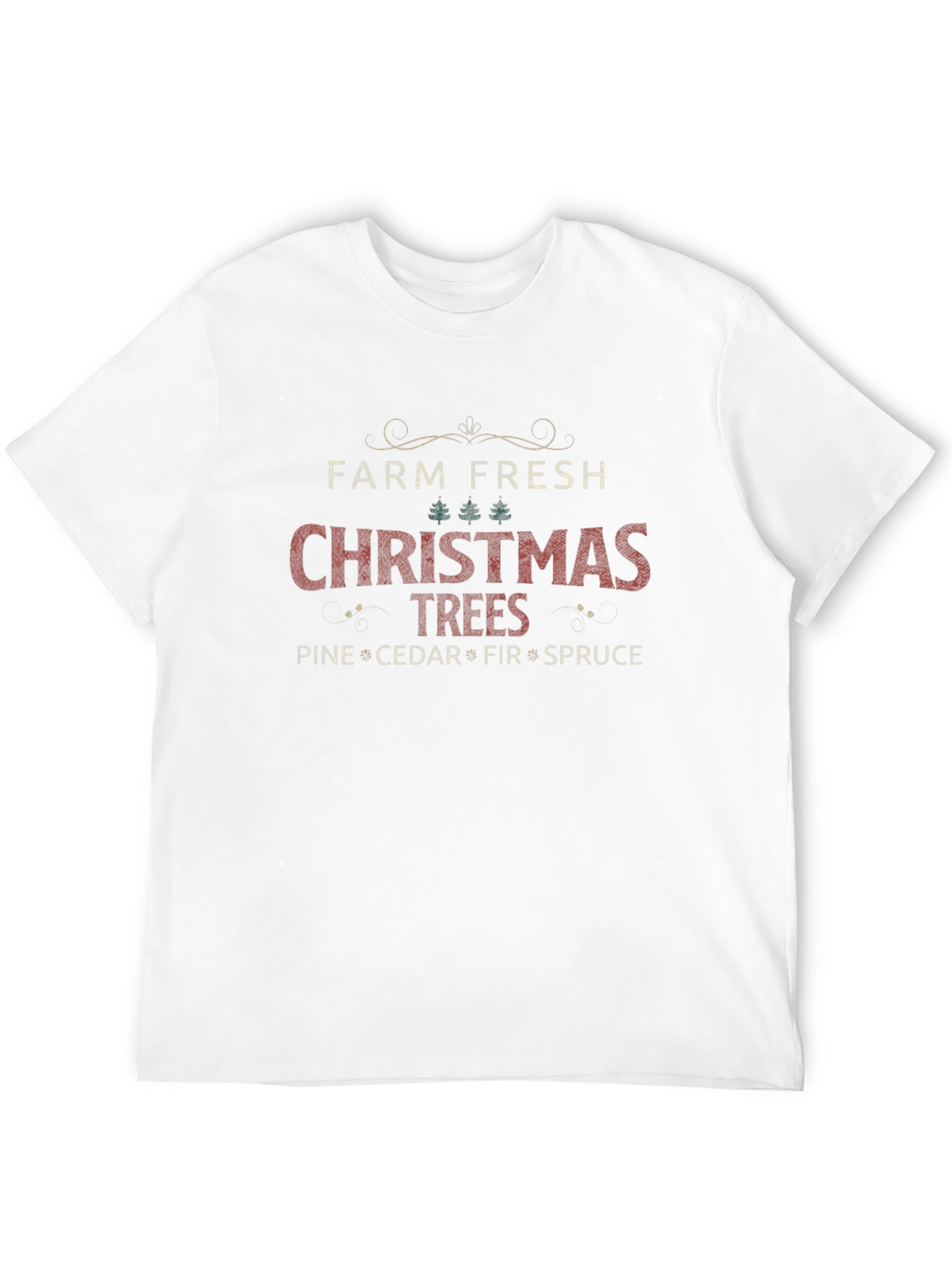 Farm Fresh Christmas Trees Graphic T-Shirt