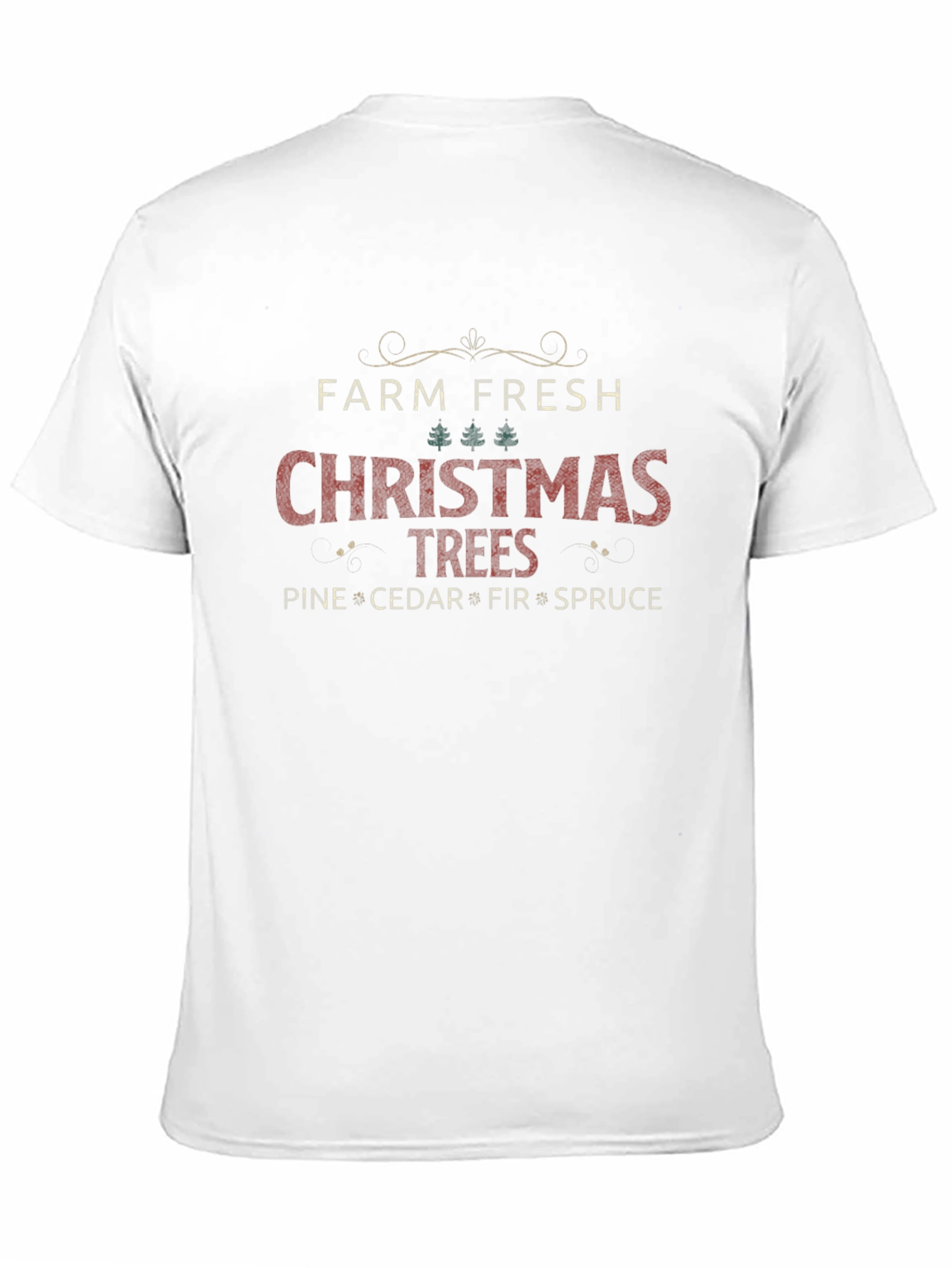 Farm Fresh Christmas Trees Graphic T-Shirt