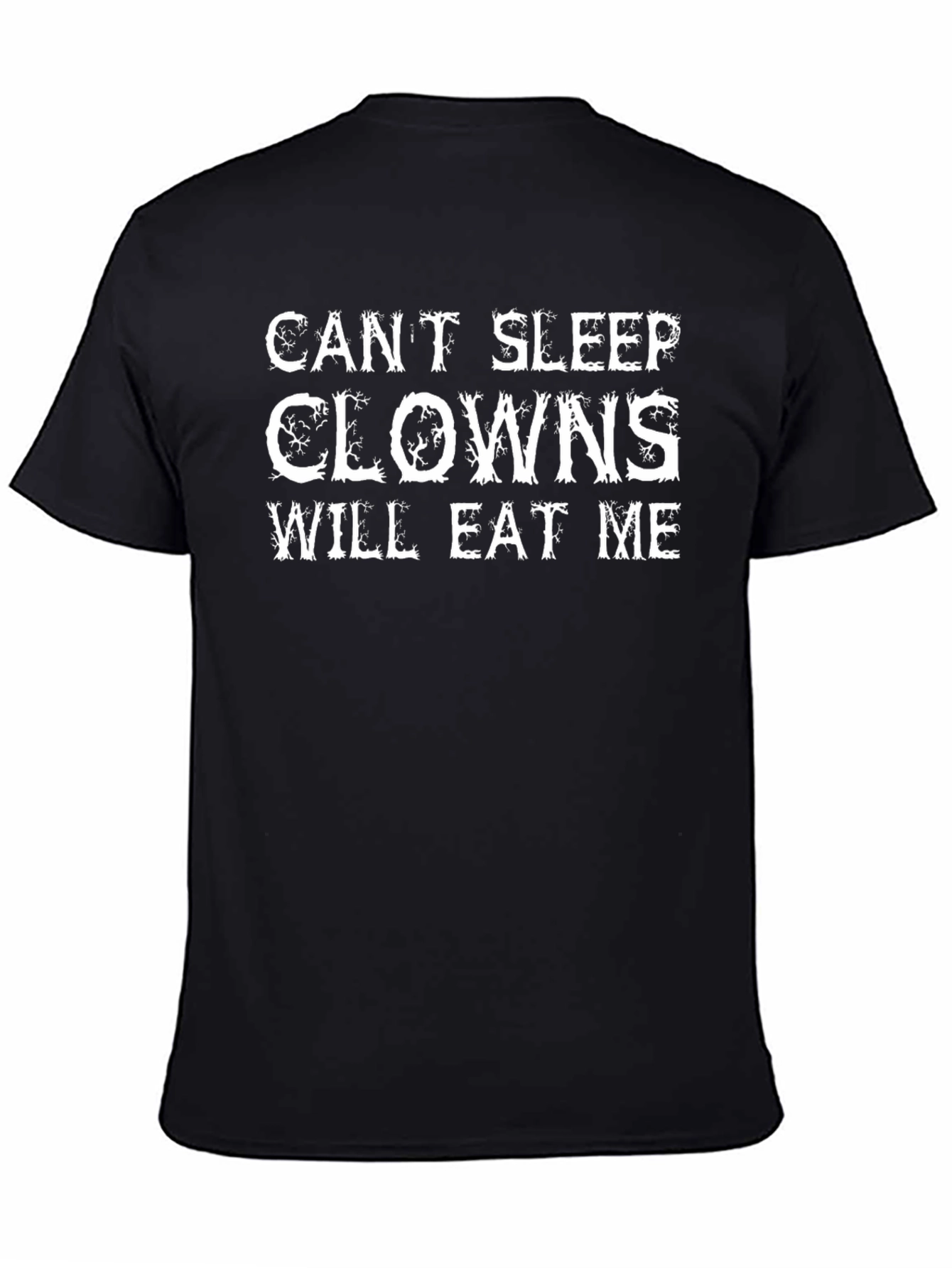 Cant Sleep Clowns Will Eat Me Graphic Tee