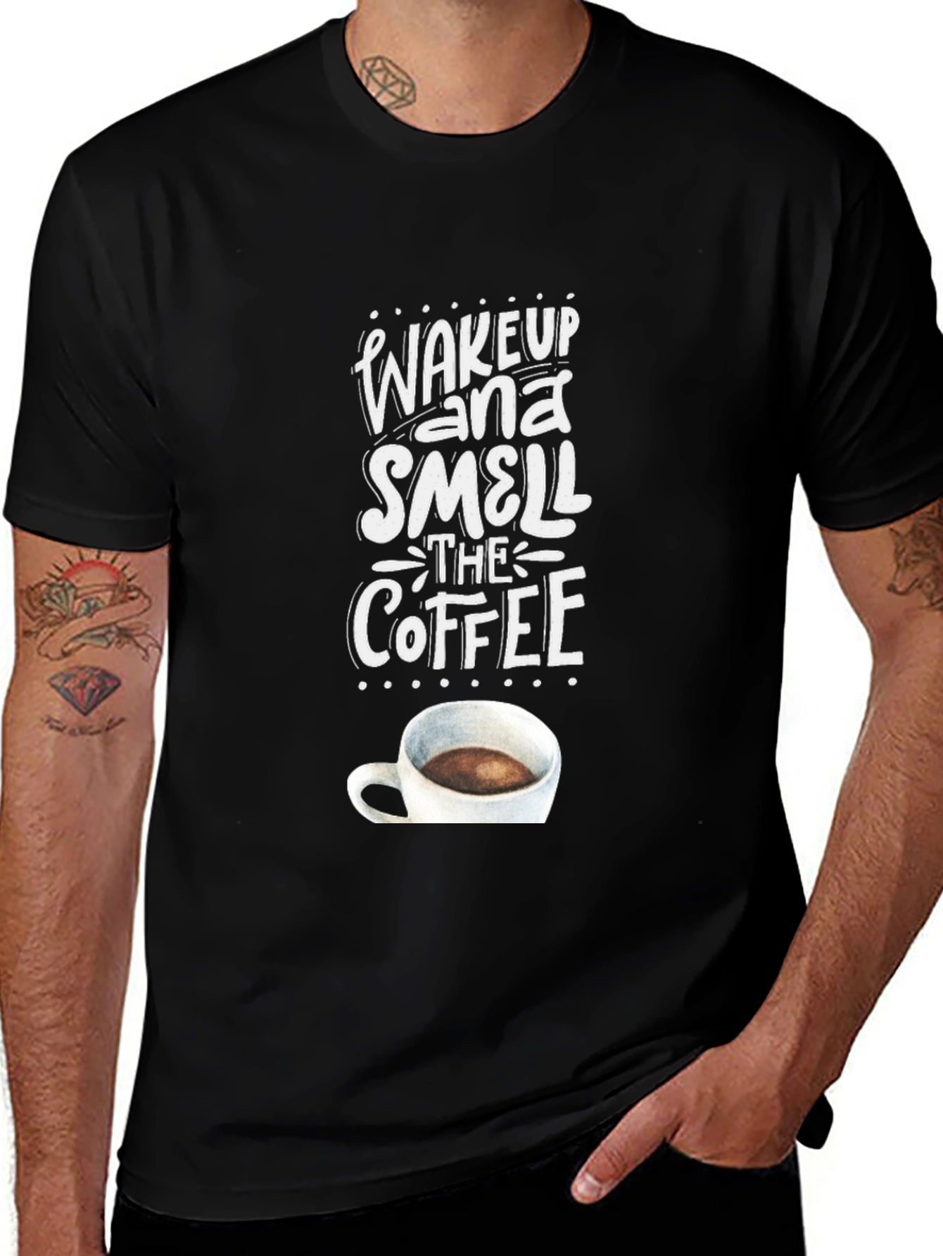 Wake Up Coffee Graphic Tee
