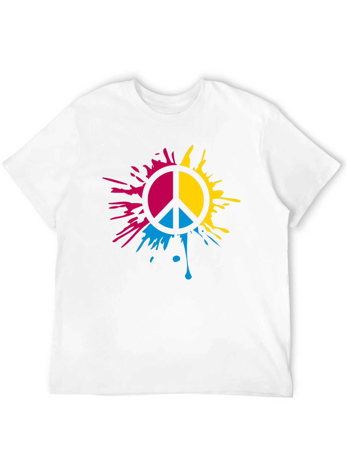 Pansexual Pride Peace Sign T-Shirt
