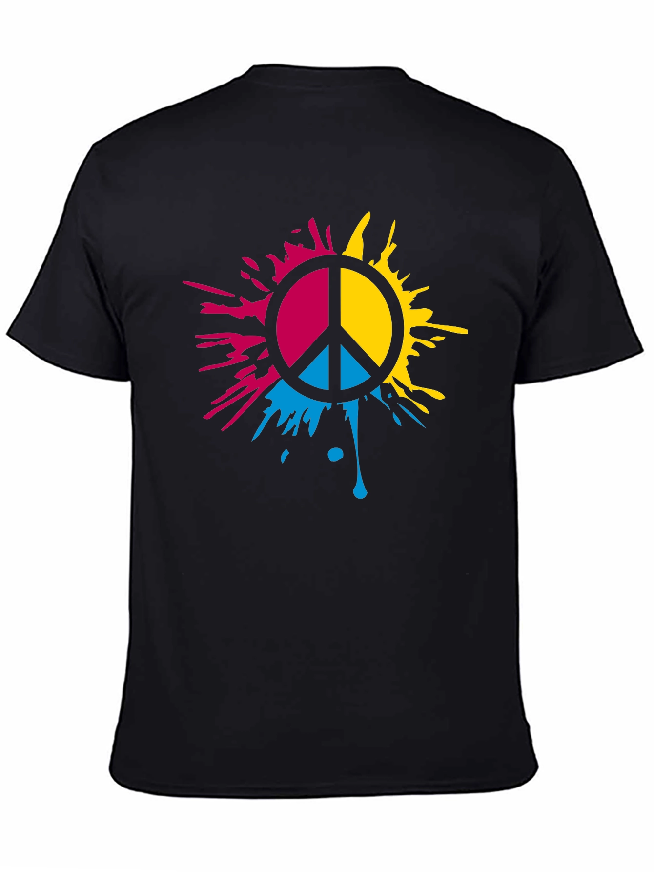 Pansexual Pride Peace Sign T-Shirt