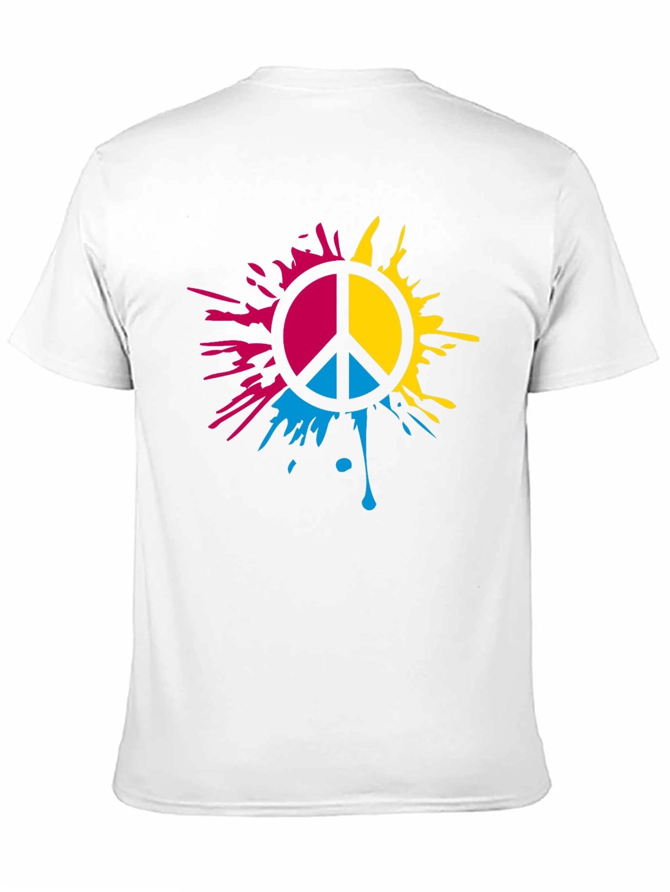 Pansexual Pride Peace Sign T-Shirt