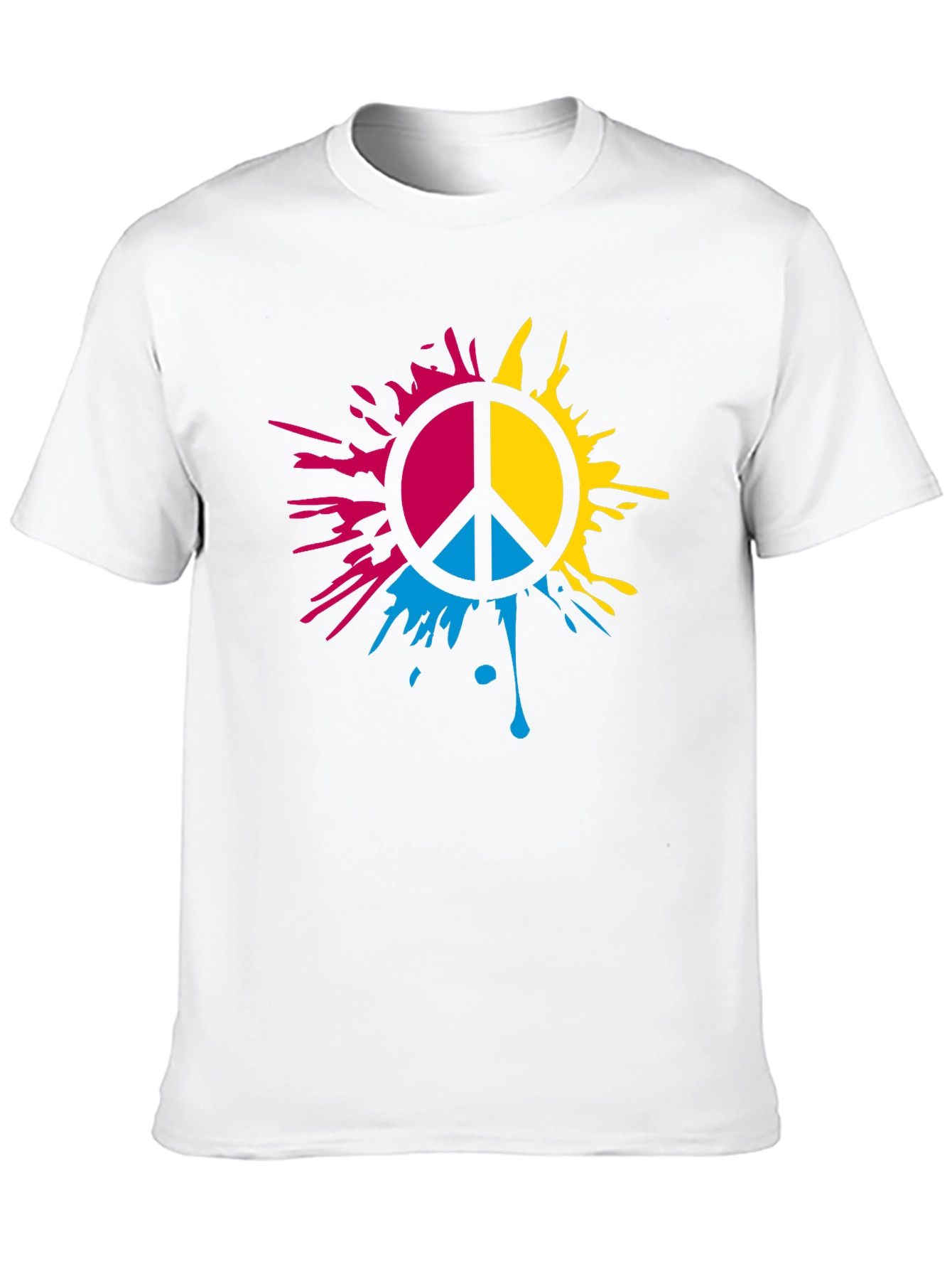 Pansexual Pride Peace Sign T-Shirt