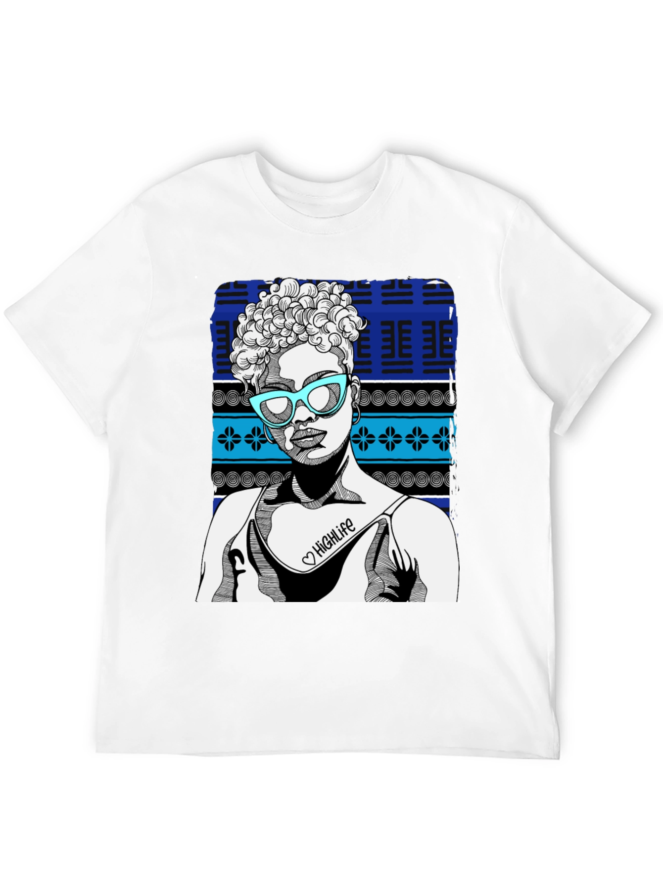Highlife Tee: Unique Graphic Print Shirt