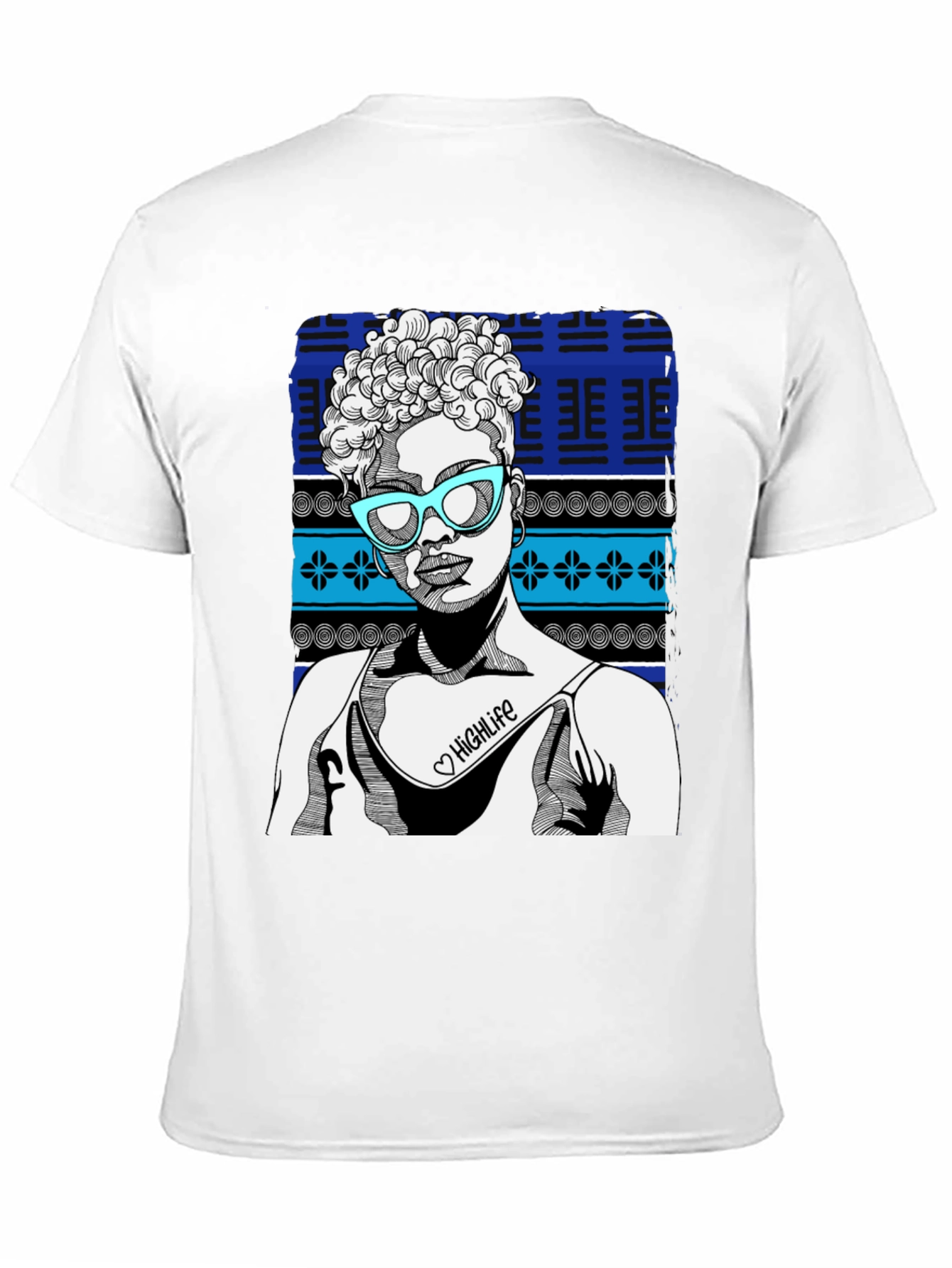 Highlife Tee: Unique Graphic Print Shirt