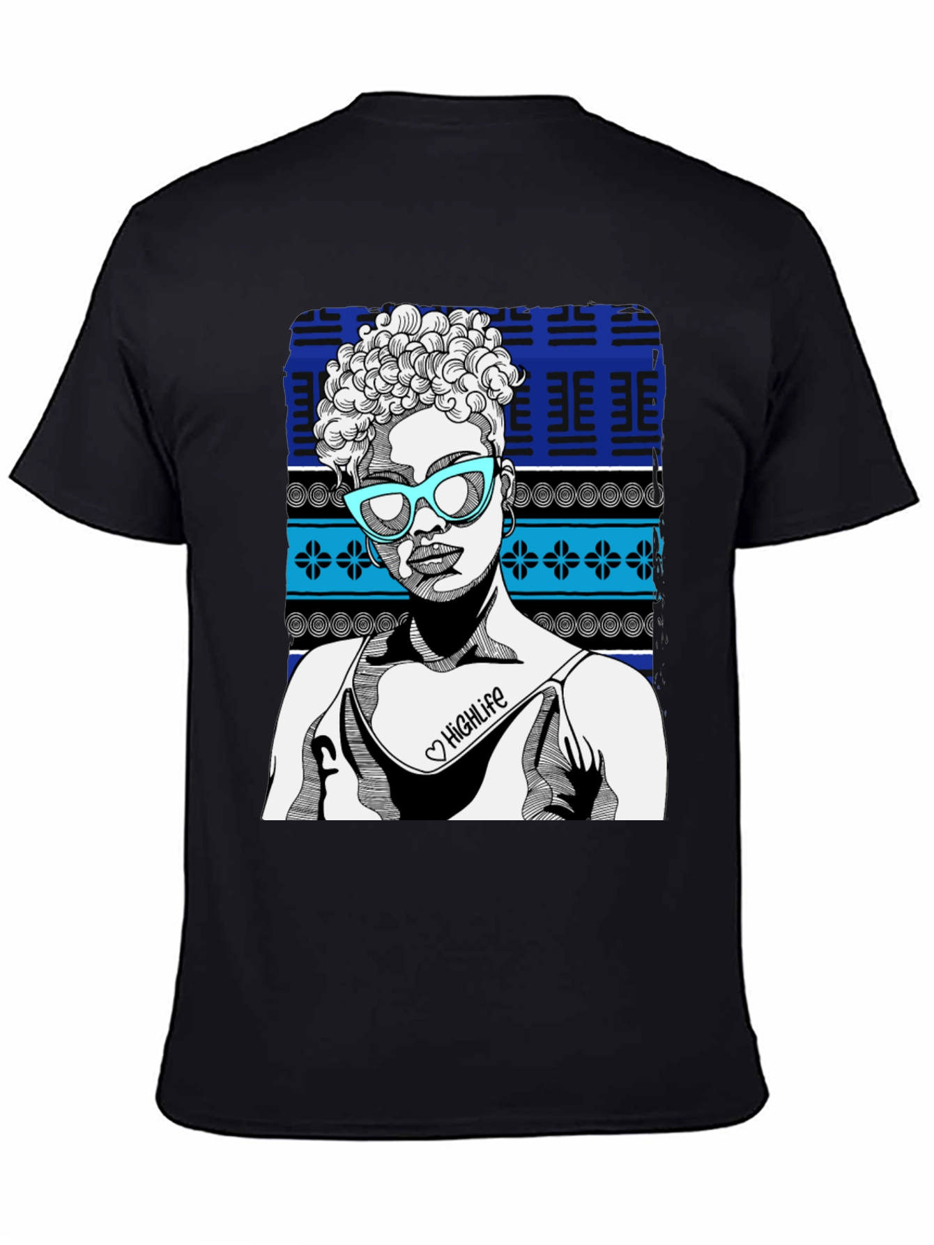 Highlife Tee: Unique Graphic Print Shirt