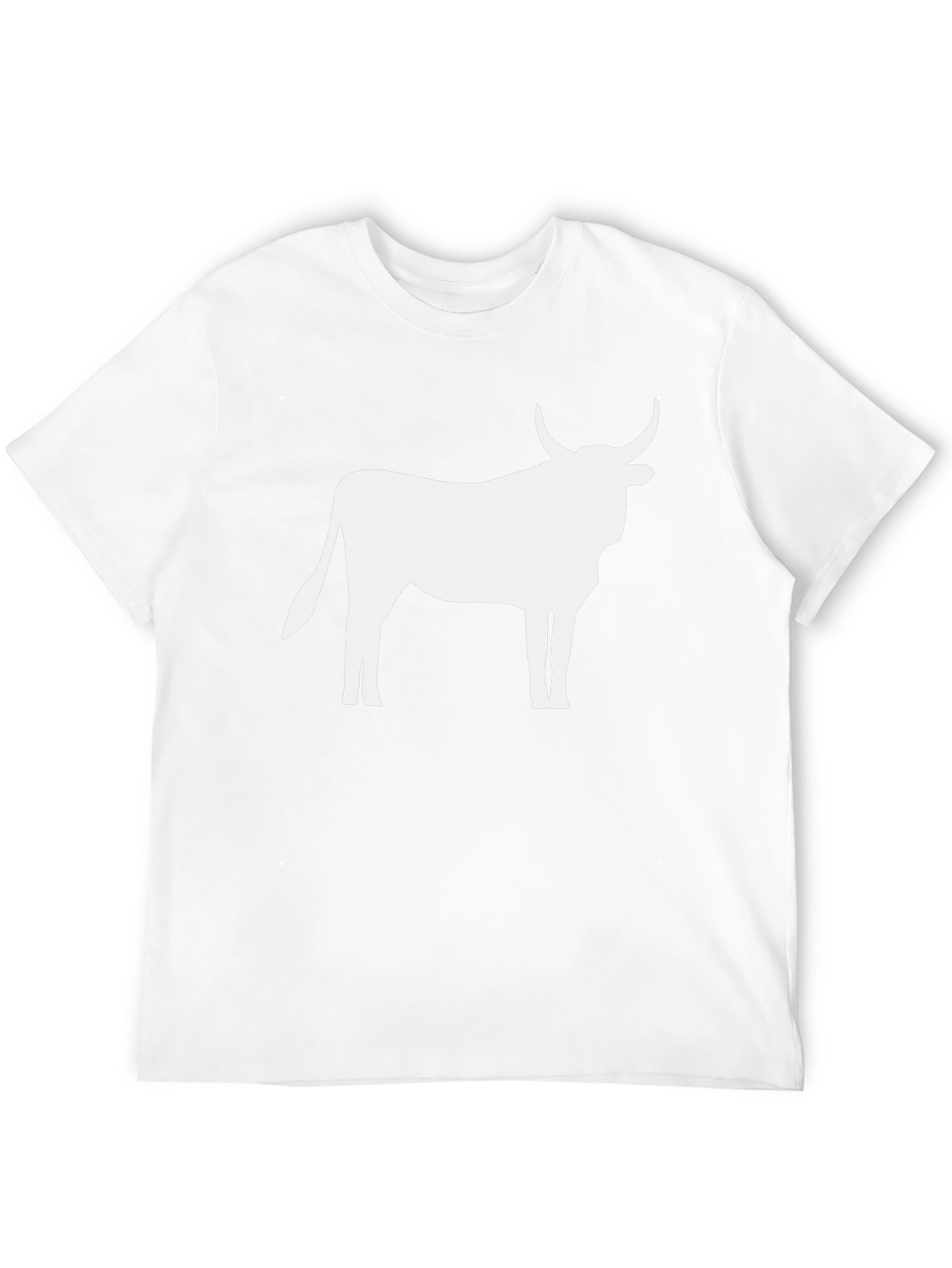 Bull Silhouette Black T-Shirt