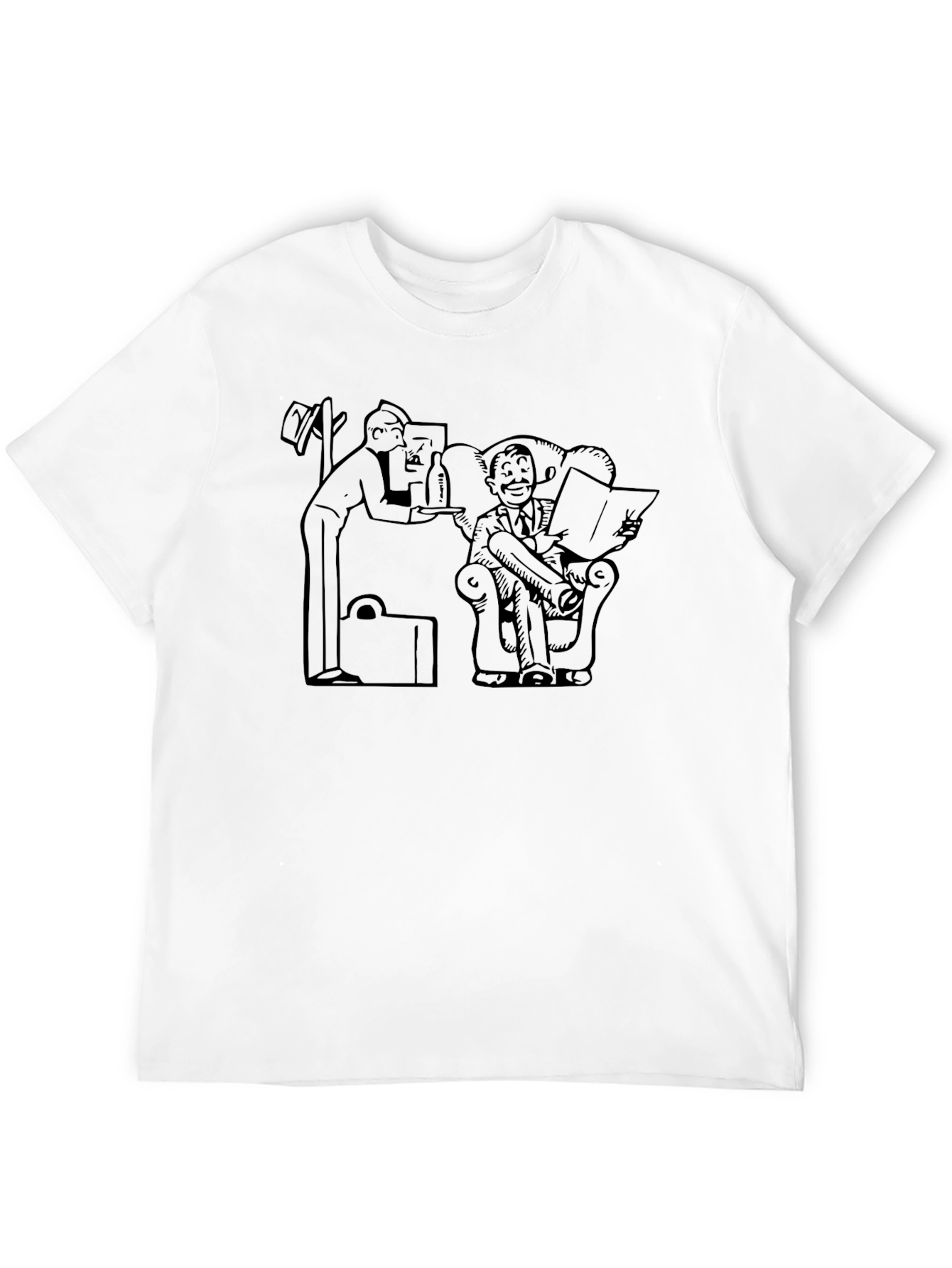 Relaxing Gentleman Graphic Tee