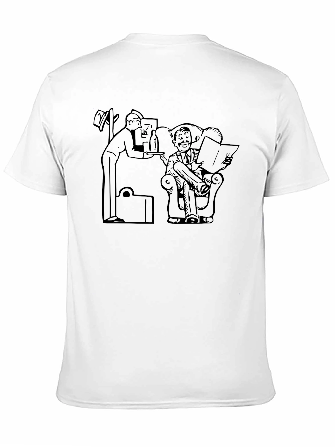 Relaxing Gentleman Graphic Tee