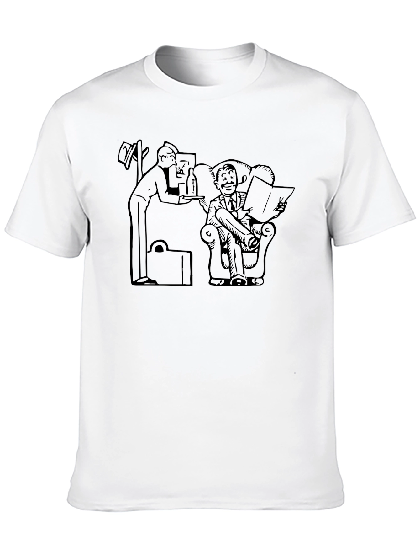 Relaxing Gentleman Graphic Tee