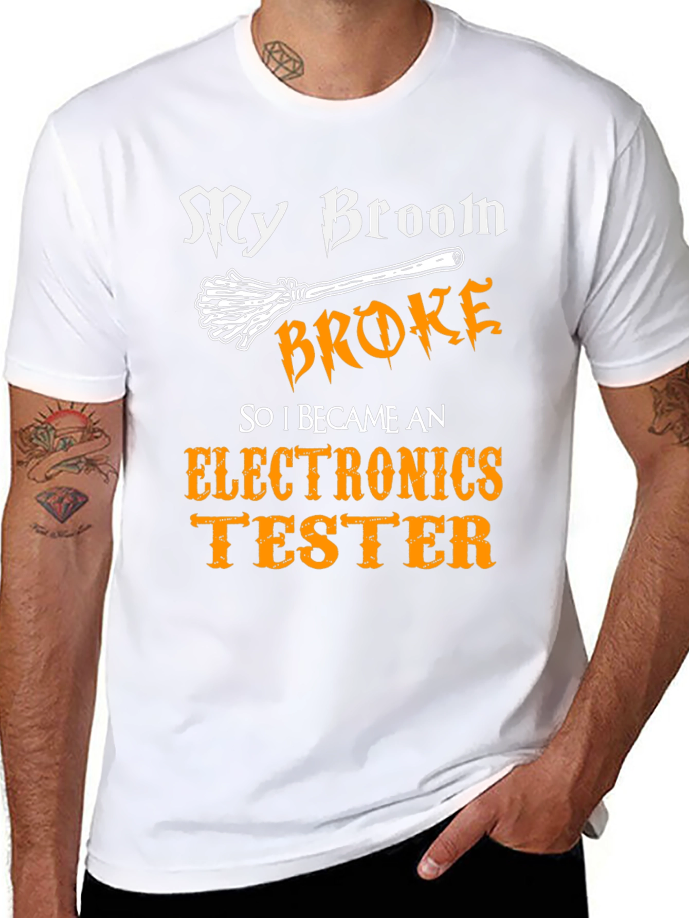 Electronics Tester Funny Halloween T-Shirt