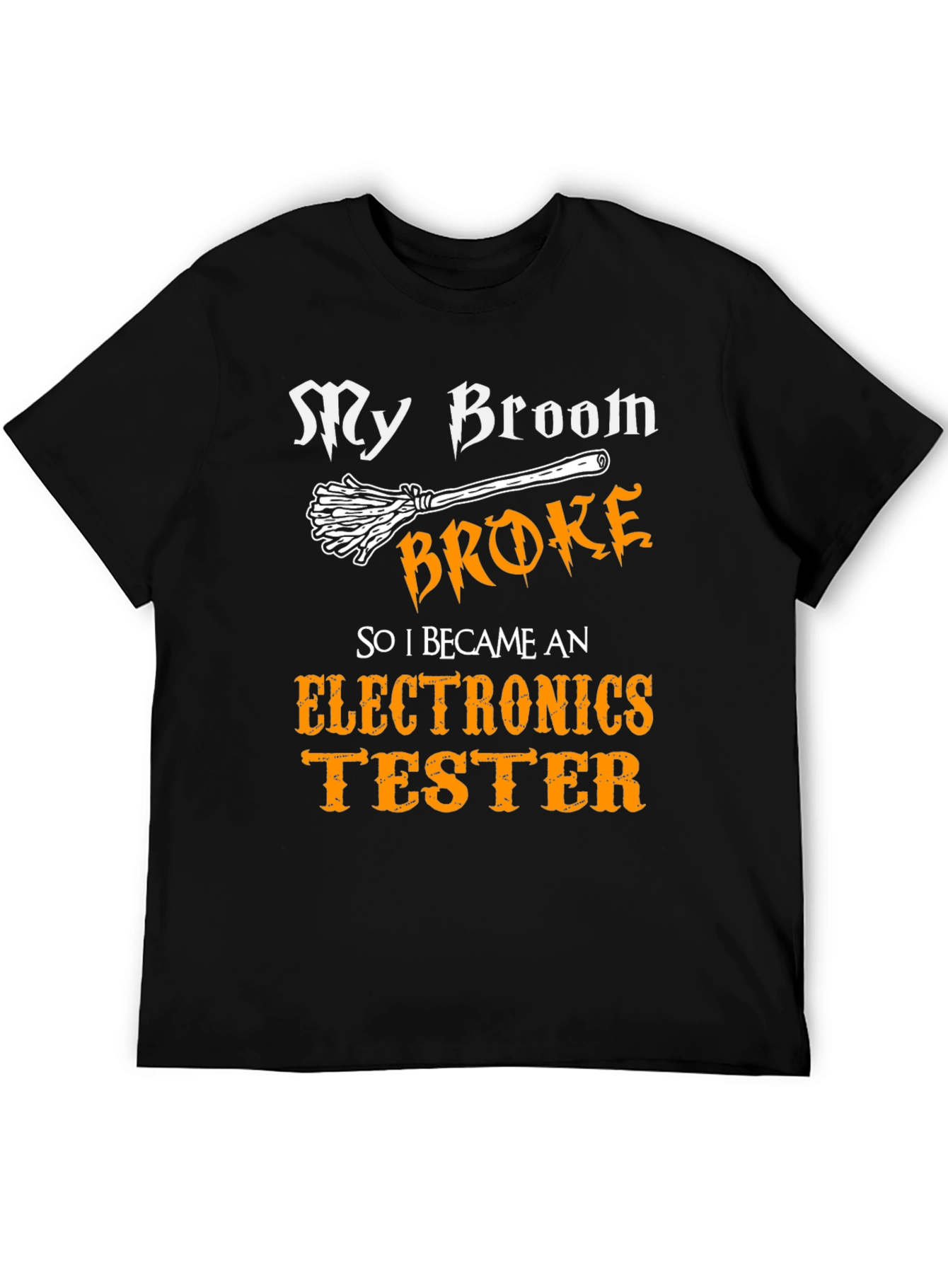 Electronics Tester Funny Halloween T-Shirt