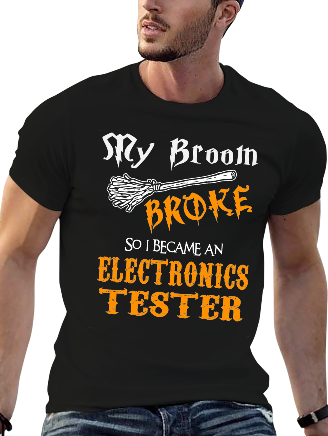 Electronics Tester Funny Halloween T-Shirt