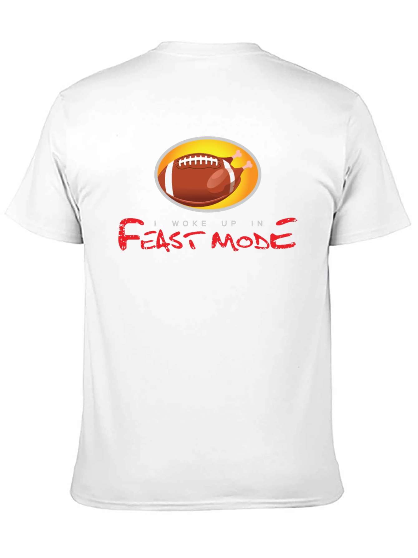 Feast Mode Football Thanksgiving T-Shirt