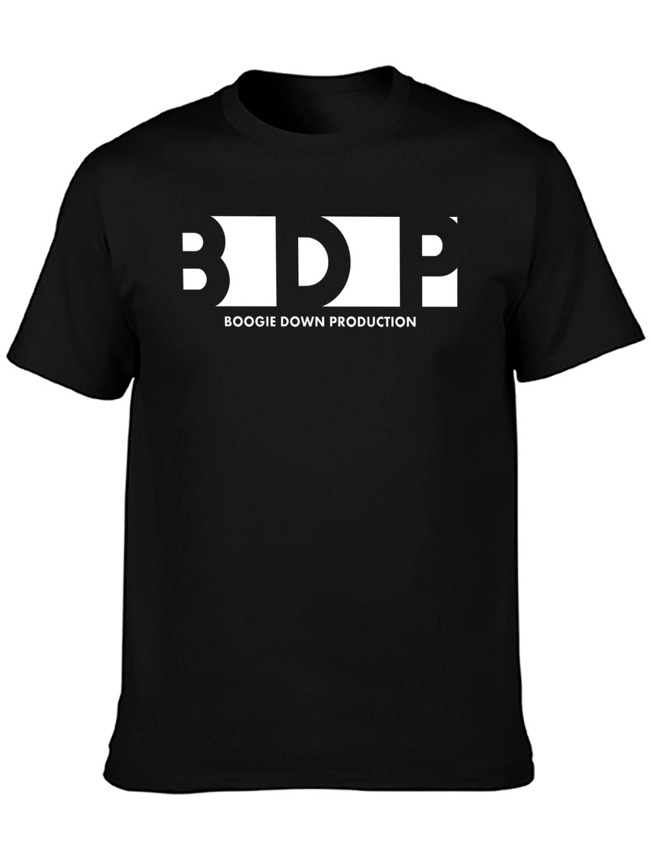 BDP Boogie Down Production Black T-Shirt
