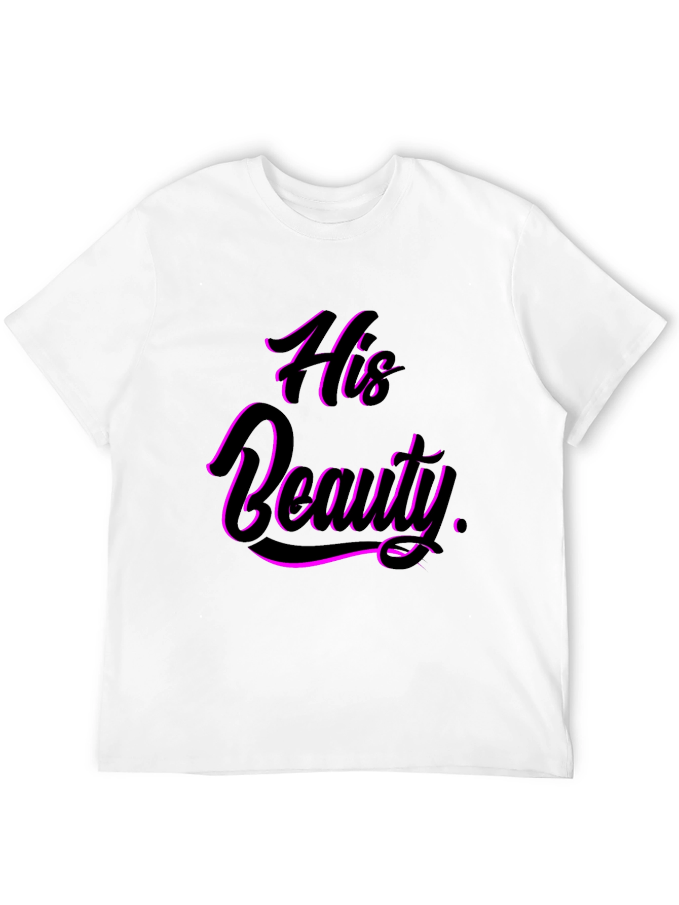 His Beauty Graphic Tee - Black Unisex