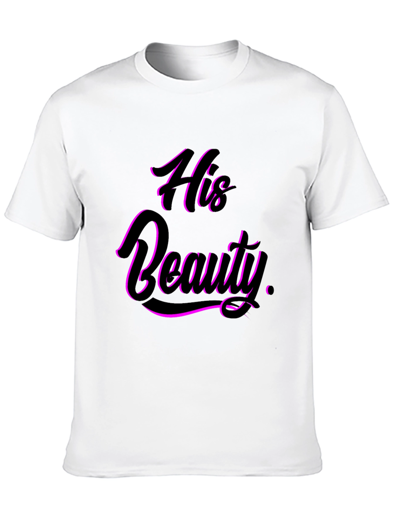 His Beauty Graphic Tee - Black Unisex