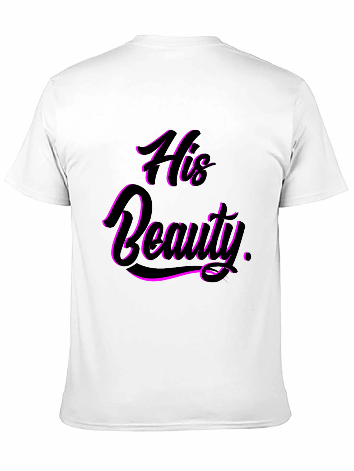 His Beauty Graphic Tee - Black Unisex