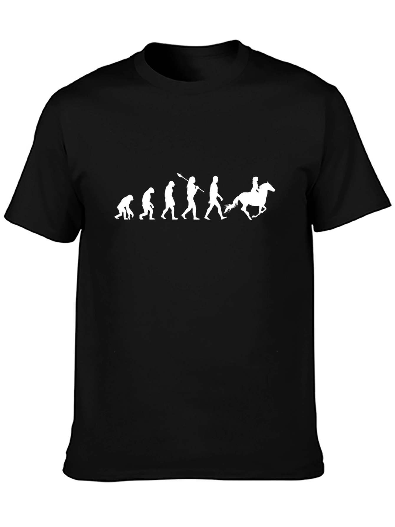 Evolution of Horse Riding T-Shirt