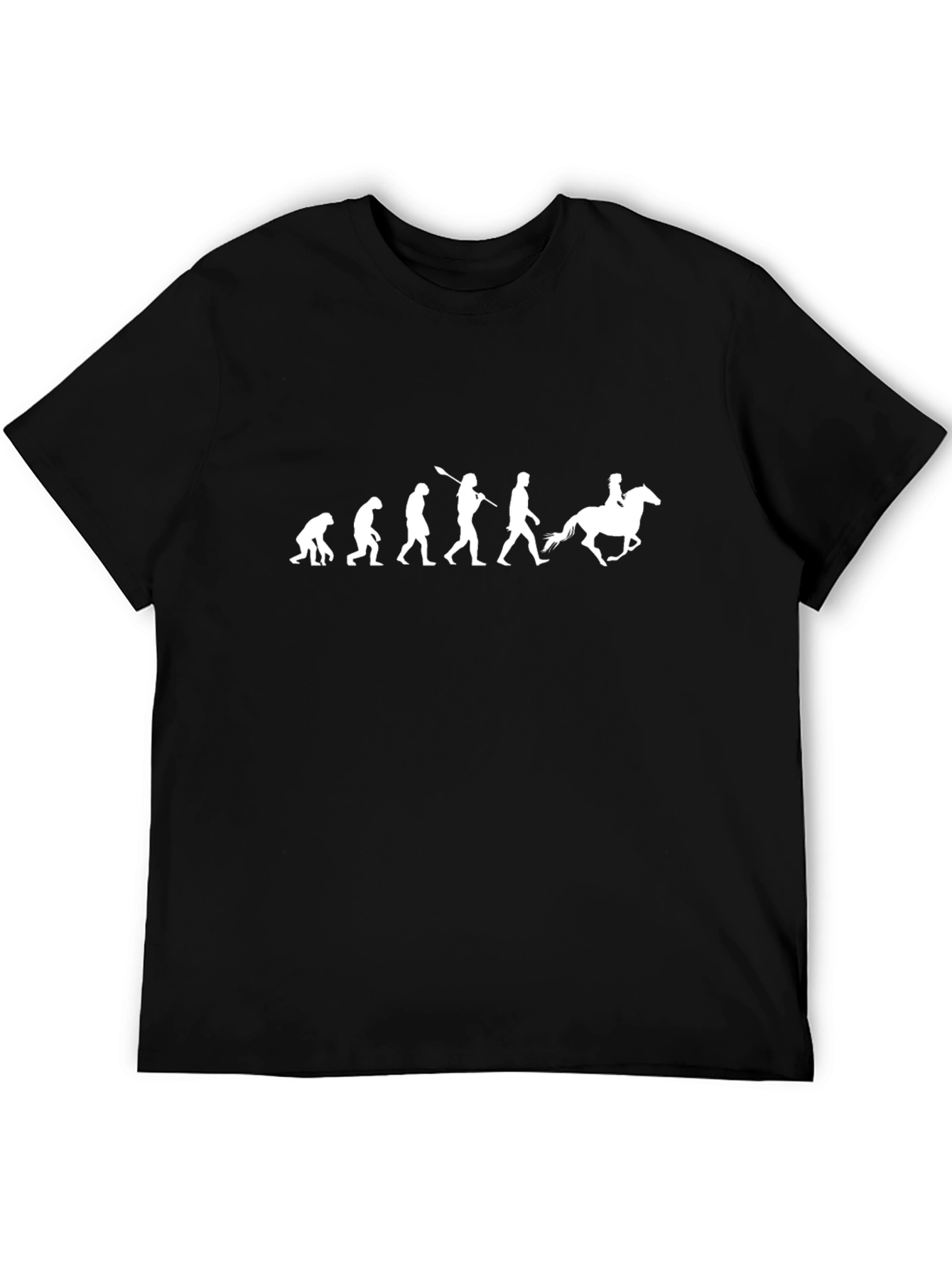 Evolution of Horse Riding T-Shirt