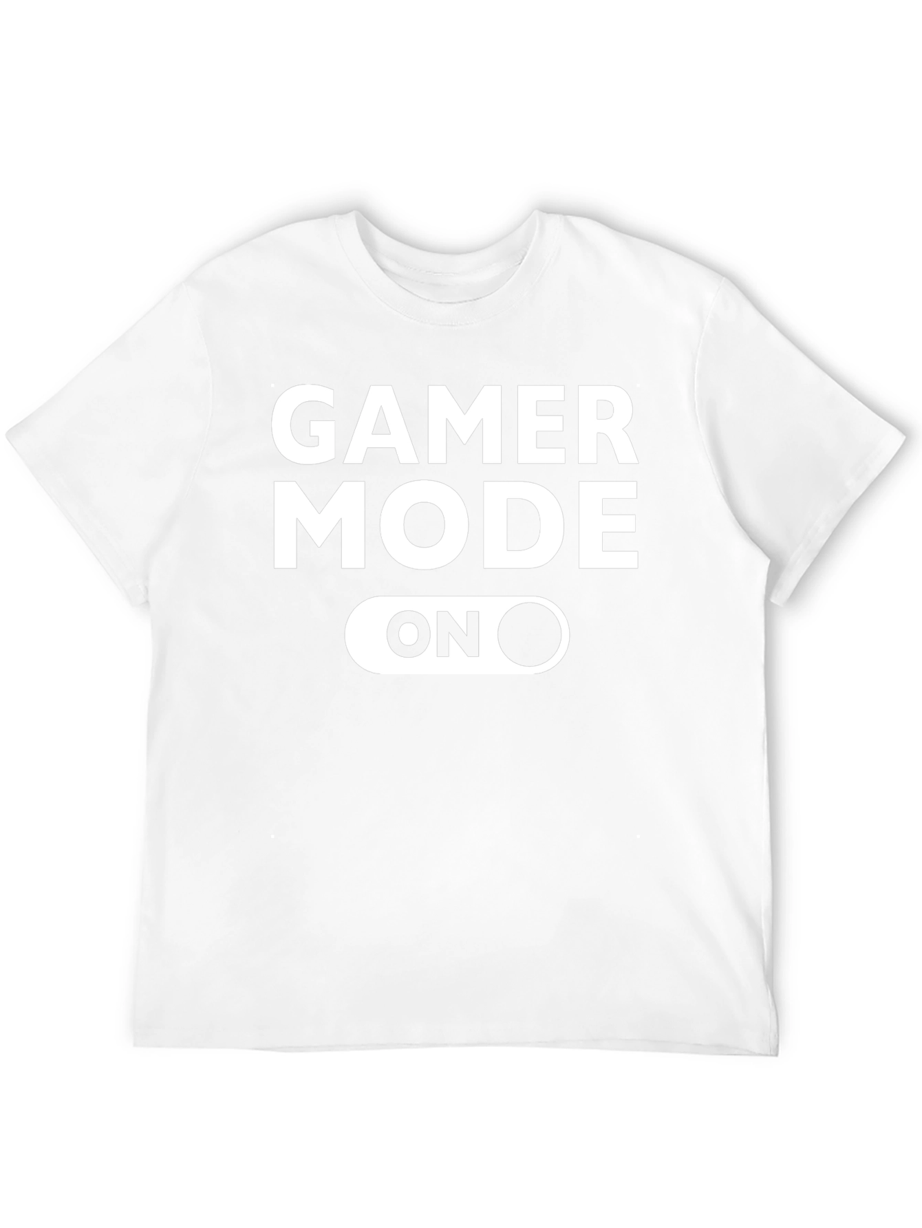 Gamer Mode ON Black Graphic T-Shirt