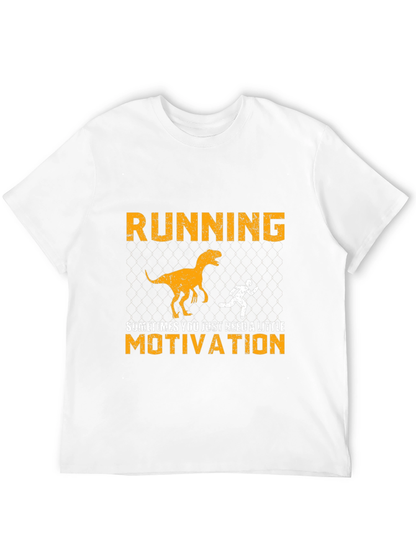 Funny Running Dinosaur T-Shirt