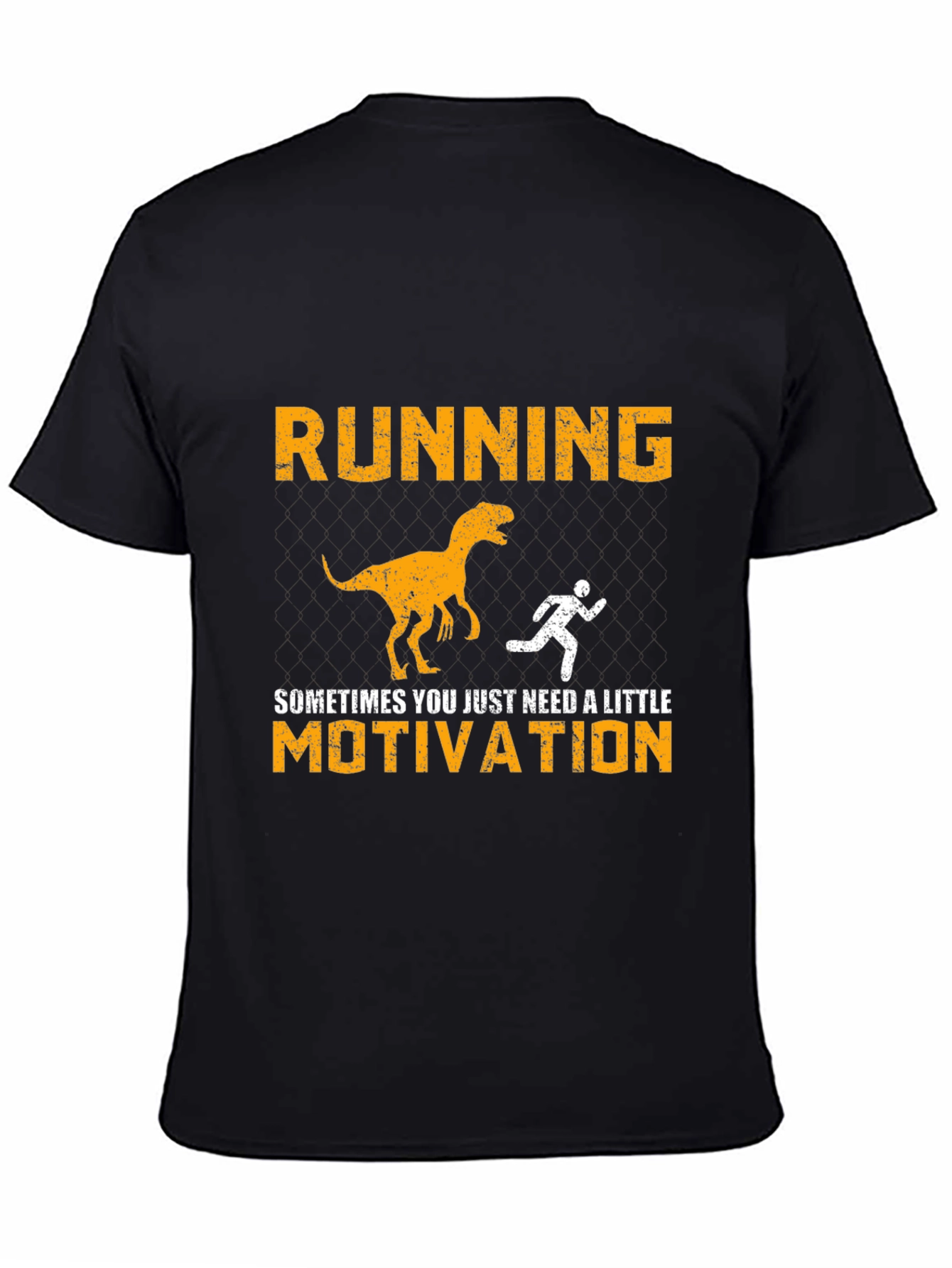 Funny Running Dinosaur T-Shirt