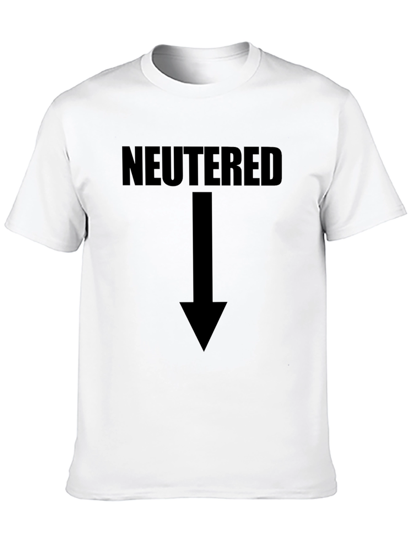 Neutered Arrow T-Shirt - Funny Humor Tee