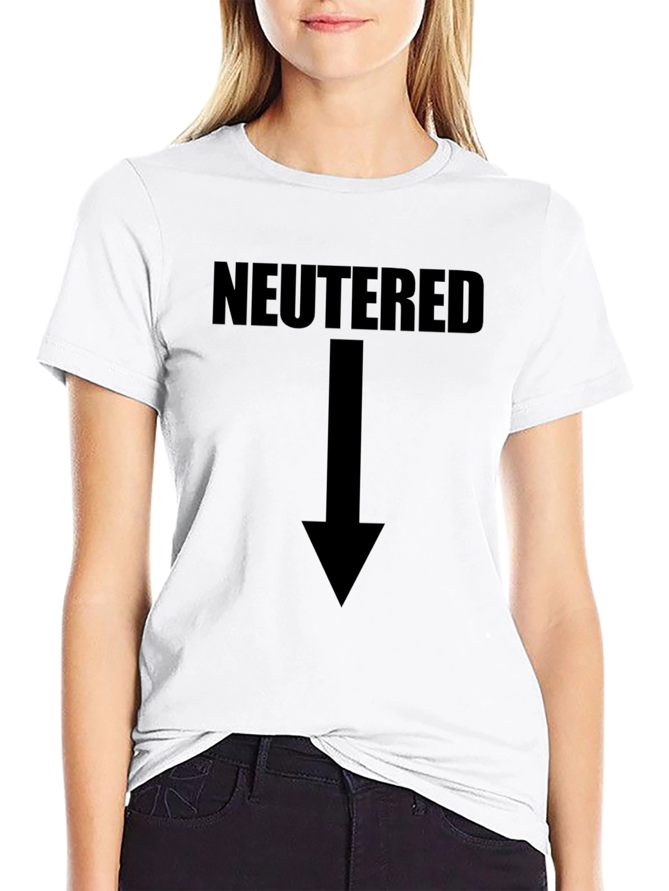 Neutered Arrow T-Shirt - Funny Humor Tee