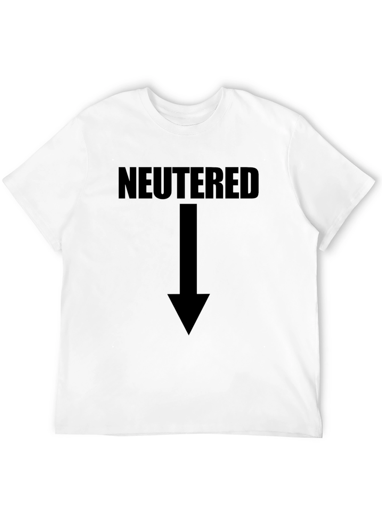 Neutered Arrow T-Shirt - Funny Humor Tee