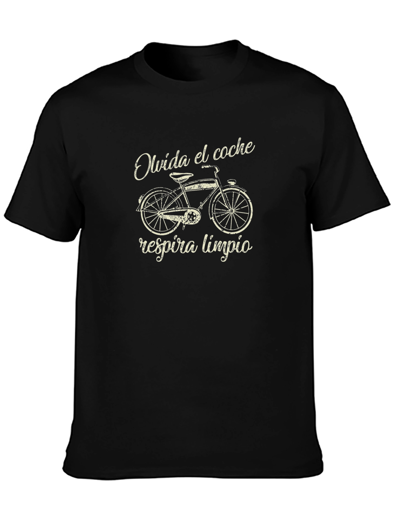 Forget The Car Bicycle Graphic T-Shirt
