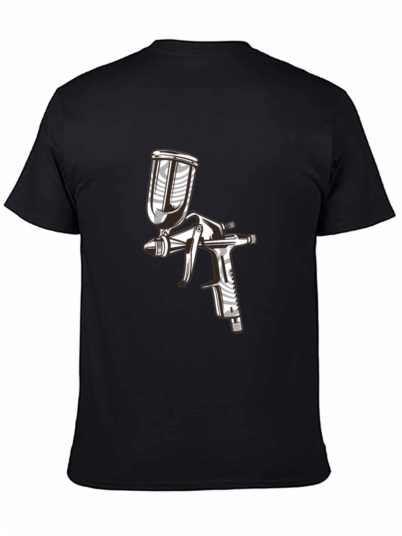 Spray Gun Graphic T-Shirt - Cool Painter Tee