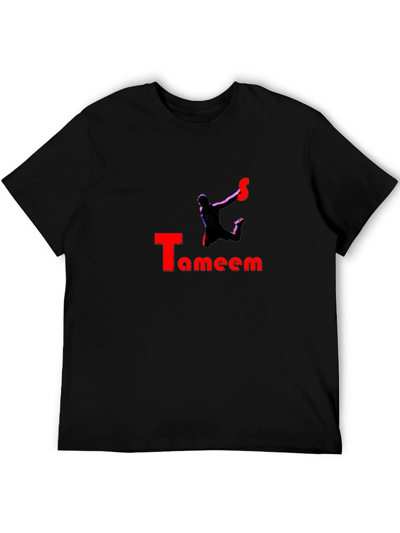 Mens Black Tameem Graphic Tee