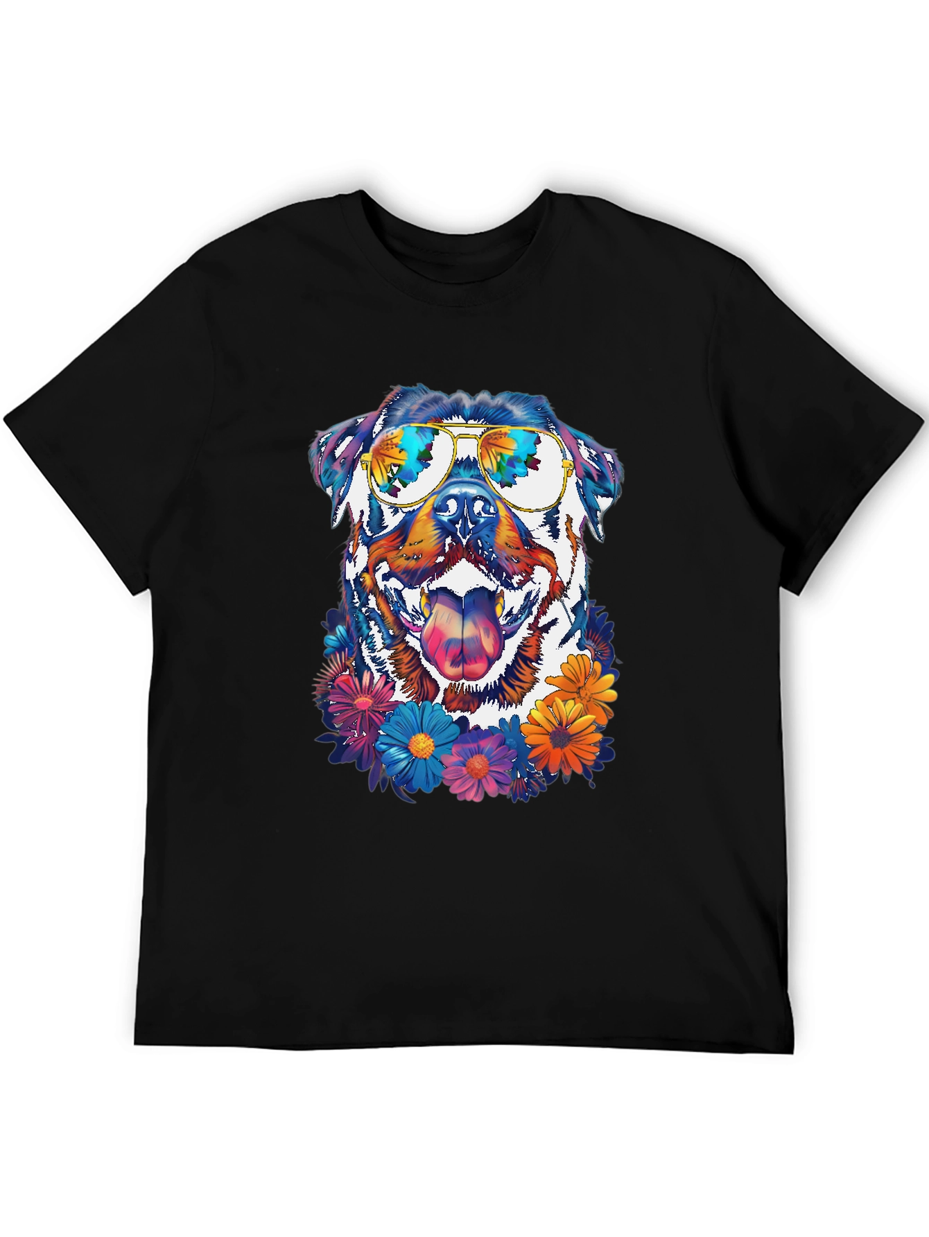 Rottweiler in Sunglasses Graphic Tee